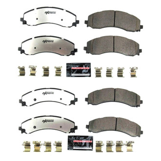 PowerStop® - Z36 Extreme Truck and Tow Carbon-Fiber Ceramic Brake Pads