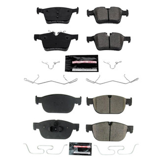PowerStop® - Z23 Evolution Sport Performance Carbon-Fiber Ceramic Front and Rear Brake Pad Set