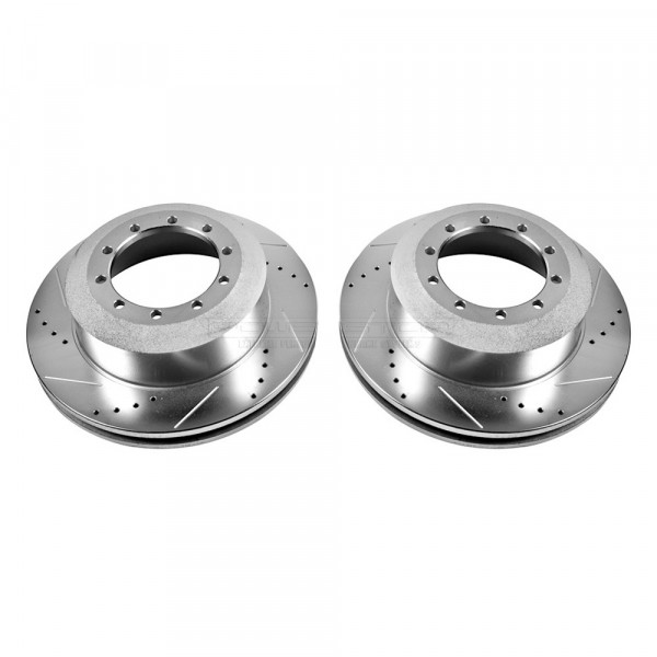 PowerStop Brakes EBR1221XPR Disc Brake Rotor Set - View #5