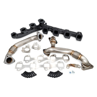 PPE® - Black Exhaust Manifold with Up-Pipes