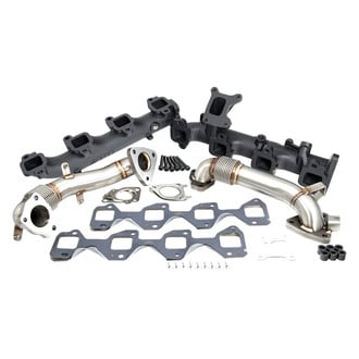 PPE® - Black Exhaust Manifold with Up-Pipes
