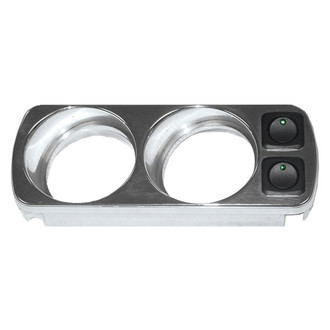 PPE® - Overhead 2-Gauge Mount with Switch, Brushed