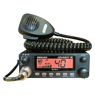 President Electronics® - Johnny III 40-Channel ASC AM Transceiver