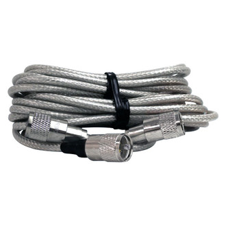 ProComm® - 18' Clear Co Phase RG8X PL259 on All Ends