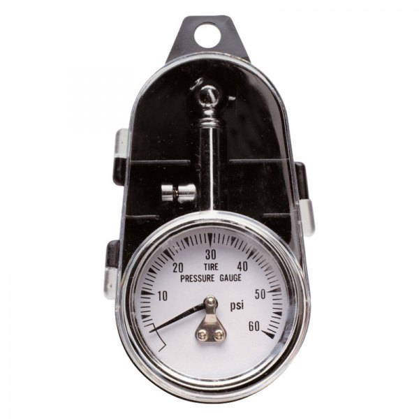 Professional Products® - 0 to 60 psi Dial Tire Pressure Gauge with 45° End