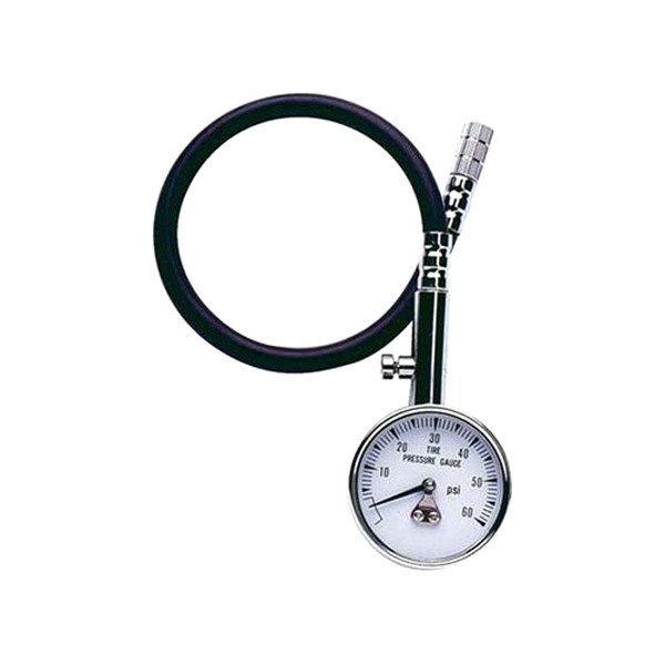Professional Products® - 0 to 60 psi Dial Tire Pressure Gauge with Hose