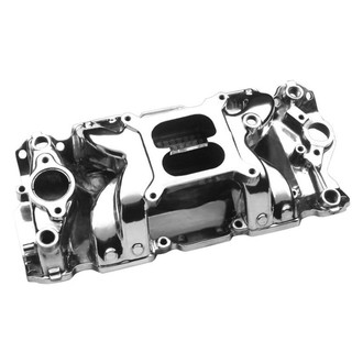 Professional Products® - Crosswind® Air Gap Polished Dual Plane Intake Manifold