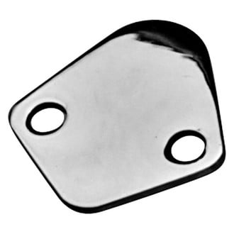 Proform® - Chrome Fuel Pump Block-Off Plate W/O Logos and Mounting Bolts