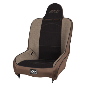 PRP Seats® - Premier High Back Tan/Black Suspension Seat