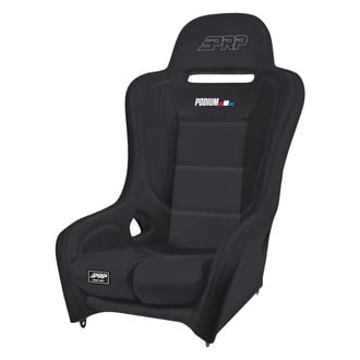 PRP Seats® A9101-201 - Podium Elite Black Vinyl Suspension Seat