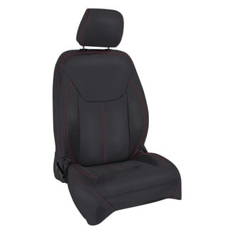 PRP Seats® - 1st Row Black with Red Stitching Seat Covers