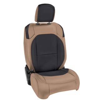 PRP Seats® - 1st Row Black/Tan with Tan Stiching Seat Covers