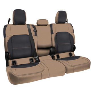 PRP Seats® - 2nd Row Black/Tan with Tan Stiching Seat Cover