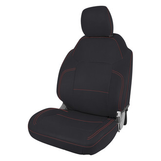 PRP Seats® - 1st Row Black with Red Stitching Seat Covers