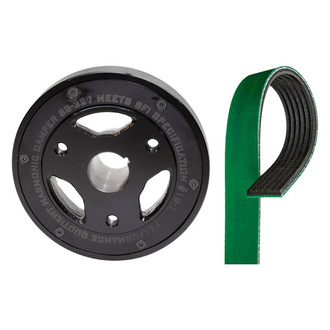 PRW® - 2-Pc PQx™ SFI-Rated Racing Steel Harmonic Balancer Kit