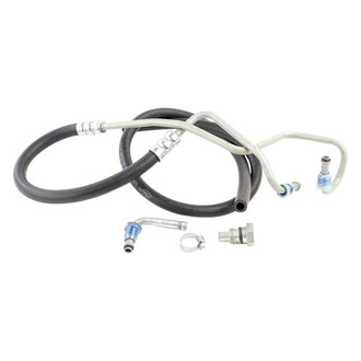 PSC Motorsports® - SAE to Metric Conversion Power Steering Hose Kit