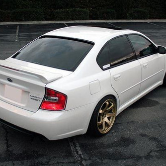 Pure® - Factory Style Fiberglass Rear Roof Spoiler (Painted)