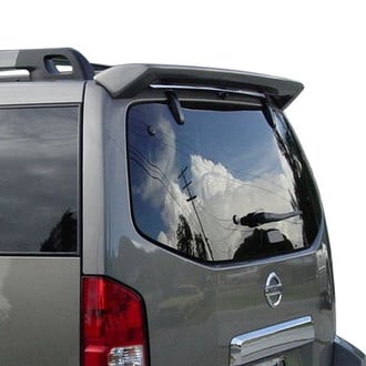 Pure® - Custom Style Fiberglass Rear Roof Spoiler (Painted)