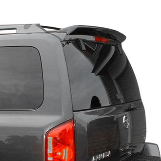 Pure® - Custom Style Fiberglass Rear Roof Spoiler (Painted)