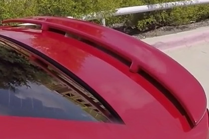 Pure® - Custom Style Fiberglass Rear Spoiler Installation