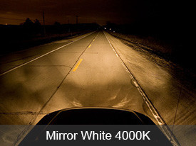 Putco Halogen Bulbs Installed - Mirror White