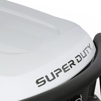 Putco® - "Super Duty" Black Platinum Rear Lettering