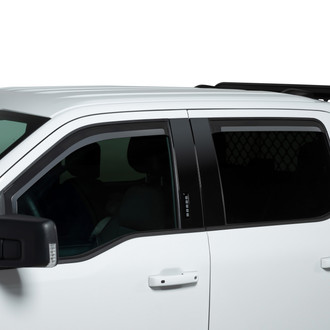 Putco® - In-Channel Element Matte Black Front Window Visors
