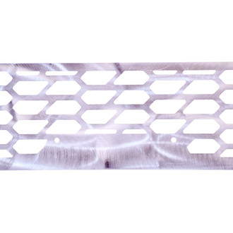 Putco® - 1-Pc Hex-Shield Style Polished CNC Machined Bumper Grille