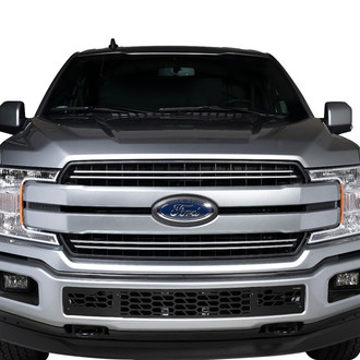 Putco® - 1-Pc Hex-Shield Style Black CNC Machined Bumper Grille