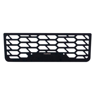 Putco® - 1-Pc Hex-Shield Style Black CNC Machined Bumper Grille