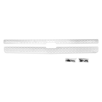 Putco® - 1-Pc Polished Round Punch CNC Machined Main Grille