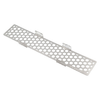 Putco® - 1-Pc Polished Round Punch CNC Machined Bumper Grille