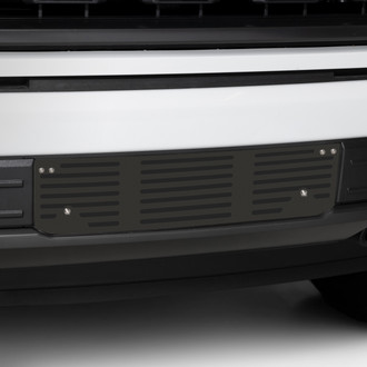 Putco® - 1-Pc Bar Style Black CNC Machined Bumper Grille