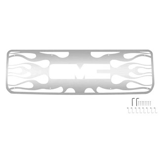 Putco® - 2-Pc Flaming Inferno Style Polished CNC Machined Main Grille