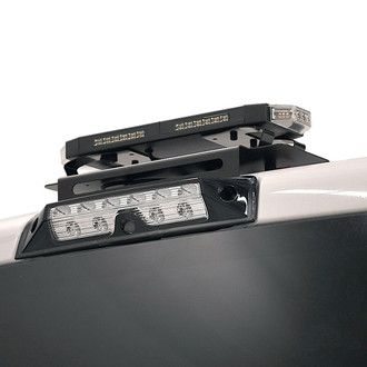 Putco® - Tri-Hornet Stealth Amber/White/Blue LED Light Bar