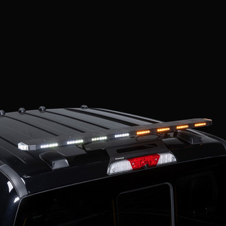 Putco® - 48" Tri-Hornet Rooftop Stealth Amber/White/Blue LED Light Bar