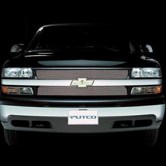 Putco® - 6-Pc Liquid Series Chrome Mesh Main Grille