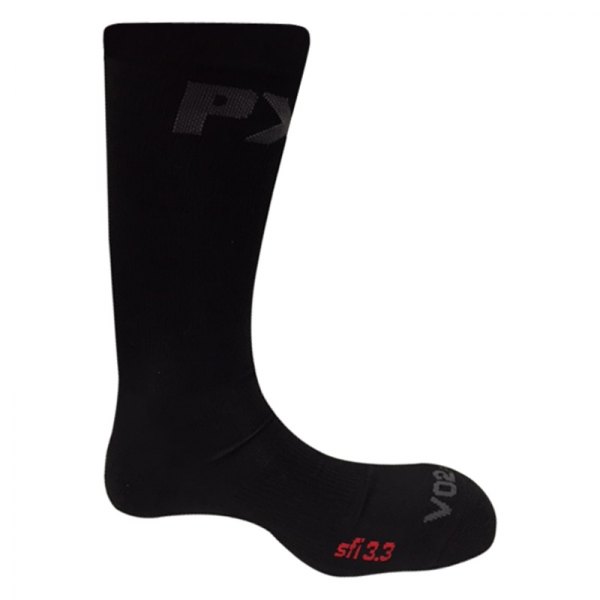 PXP RaceWear® - Black XL Fire Resistant Fitted Socks