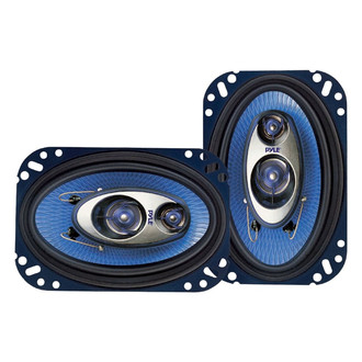 Pyle® - Label Series 4" x 6" 3-Way 240W 4 Ohm Coaxial Speakers