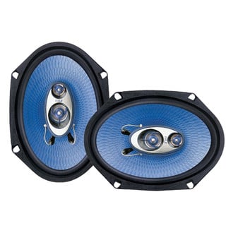 Pyle® - Label Series 6" x 8" 3-Way 360W 4 Ohm Coaxial Speakers