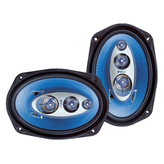 Pyle® - Label Series 6" x 9" 4-Way 400W 4 Ohm Coaxial Speakers