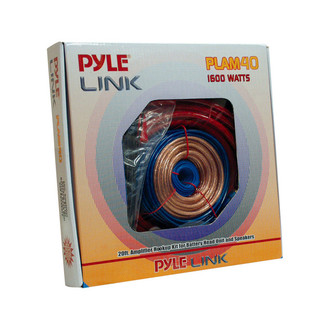 Pyle® - 4 AWG Amplifier Wiring Kit for 1600W Power Systems