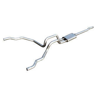 Pypes® - 409 SS Cat-Back Exhaust System with Split Rear Exit
