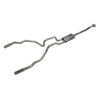 Pypes® - 409 SS Cat-Back Exhaust System with Split Rear Exit