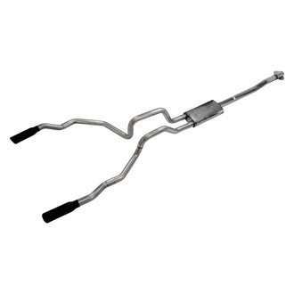 Pypes® - Phantom Series™ 304 SS Cat-Back Exhaust System with Split Rear Exit