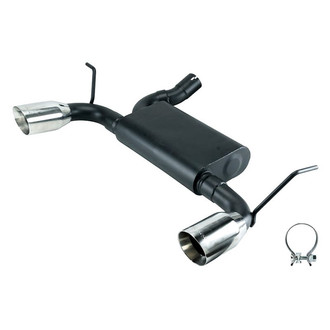 Pypes® - 409 SS Axle-Back Exhaust System with Split Rear Exit