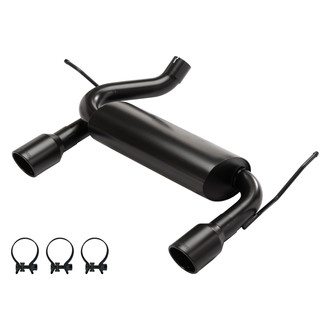 Pypes® - 409 SS Axle-Back Exhaust System with Split Rear Exit
