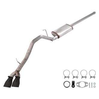 Pypes® - 409 SS Cat-Back Exhaust System with Dual Side Exit