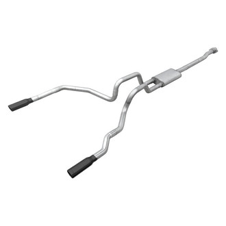Pypes® - Phantom Series™ 304 SS Cat-Back Exhaust System with Split Rear Exit