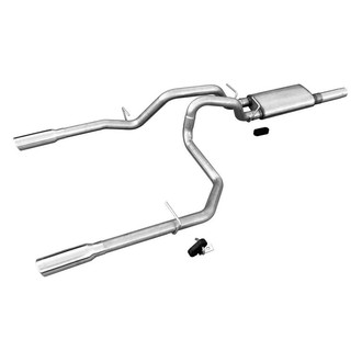 Pypes® - 409 SS Cat-Back Exhaust System with Split Rear Exit